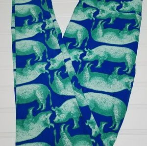 LuLaRoe One Size Pig leggings